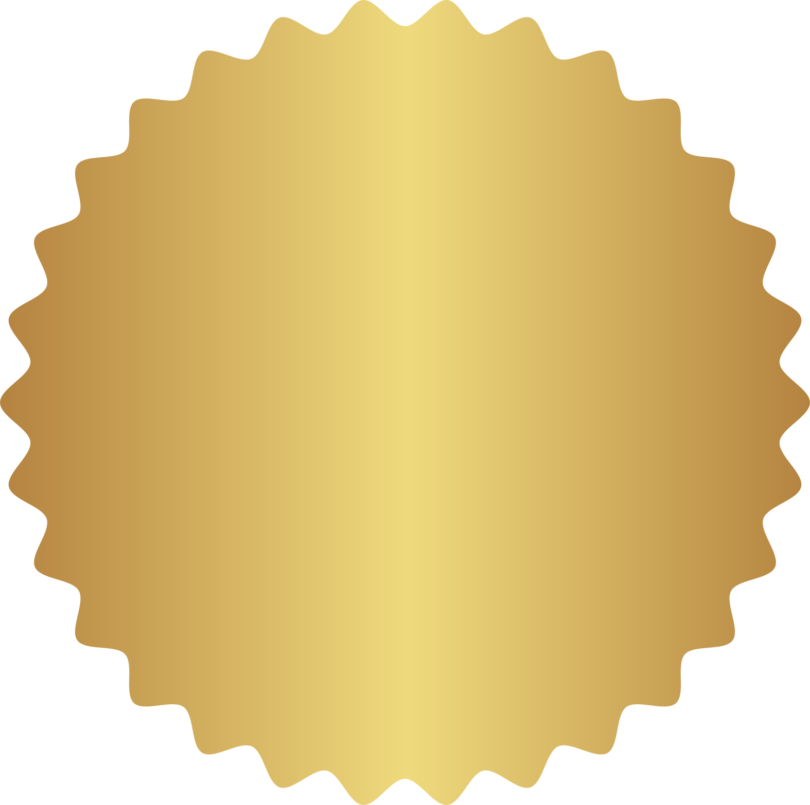 Gold Price Label Shape